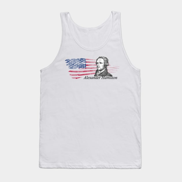 Alexander Hamilton Tank Top by JacksonBourke